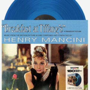 第凡內早餐 電影原聲帶 (LP/180g 藍色彩膠/50週年紀念版) Breakfast at Tiffany's (LP/180g Blue Vinyl/50th Anniversary Ed.)