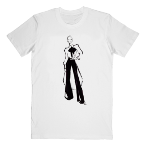 席琳狄翁 / 時尚素描Tee Celine Dion / Fashion Sketch Tee