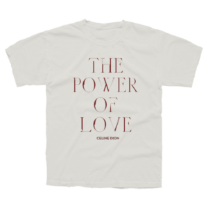 席琳狄翁 / 愛的力量復古Tee Celine Dion / Power Of Love Vintage Tee