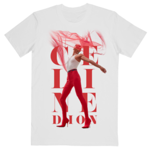 席琳狄翁 / 紅圍巾Tee Celine Dion / Red Scarf Tee