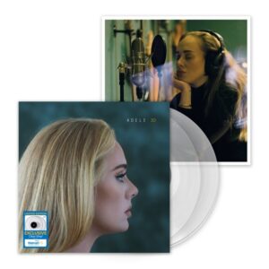 愛黛兒 / 三十歲 (美國Walmart獨家晶瑩剔透黑膠唱片附海報) Adele / 30 (Walmart Exclusive Crystal Clear Vinyl with 12"x12" Limited Edition Print)