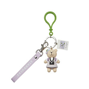 2020韓國星巴克濟州繡球花熊夥伴鑰匙圈