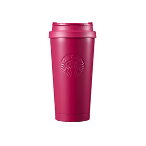 2020韓國星巴克Elma酒紅色不鏽鋼隨行杯473ml