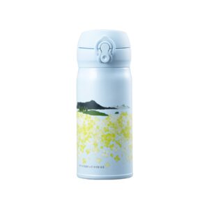 2018韓國星巴克JNL濟州油菜花保溫瓶350ml