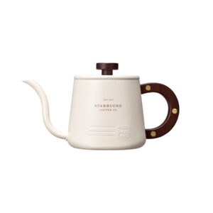 2021韓國星巴克白色星巴克不鏽鋼水壺