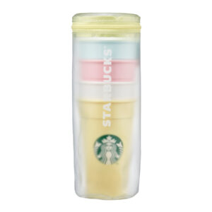 2021韓國星巴克馬卡龍堆疊杯組
