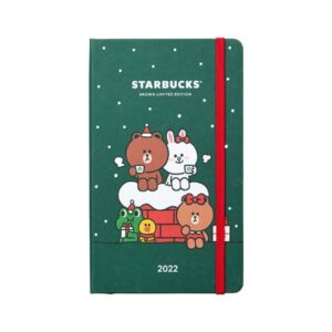 2021台灣星巴克LINE FRIENDS筆記本