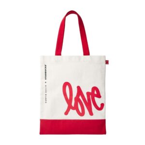 2023韓國星巴克Curtis Kulig紅色環保袋