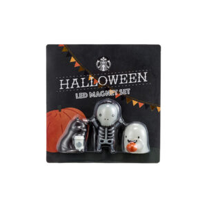 2020韓國星巴克萬聖節LED磁鐵組