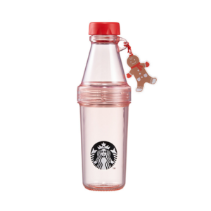 2016韓國星巴克Pheobe薑餅吊飾水瓶591ml