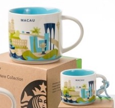 2016香港星巴克You Are Here城市馬克杯組-澳門