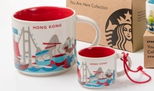 2016香港星巴克You Are Here城市馬克杯組-香港