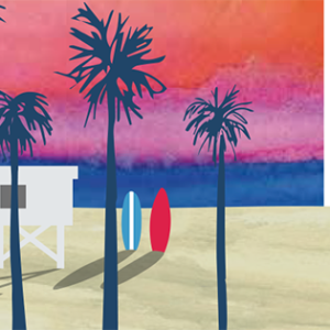 2016韓國星巴克夏日海灘隨行卡