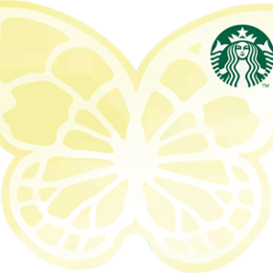 2017韓國星巴克蝴蝶隨行卡