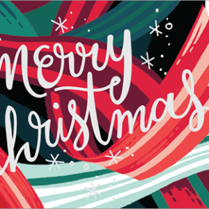 2018韓國星巴克聖誕快樂隨行卡