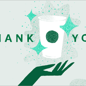 2020韓國星巴克星巴克感謝隨行卡