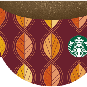 2020韓國星巴克秋天馬克杯隨行卡