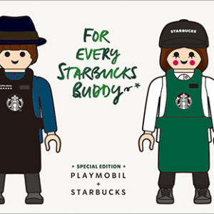 2021韓國星巴克Playmobil隨行卡