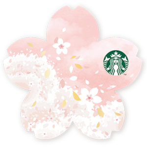 2021韓國星巴克櫻花隨行卡