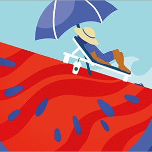 2021韓國星巴克夏天西瓜隨行卡