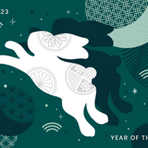 2023韓國星巴克新年兔子隨行卡